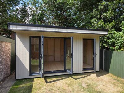 Ivory Composite Garden Office 4.8m x 2.8m