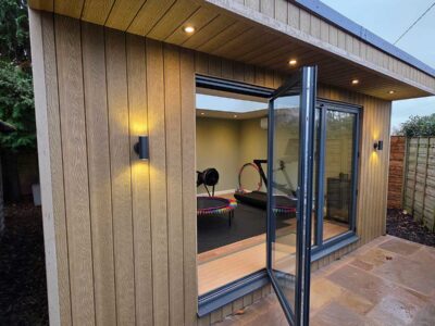 Orangery, Teak Composite cladding